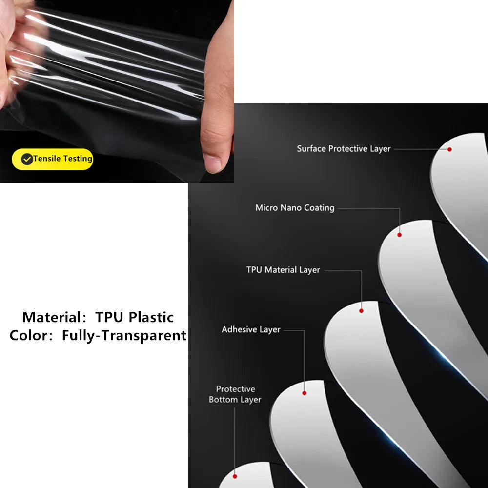 For Kia Stonic/KX1 2017 2018 2019 2020-2024 Car TPU/Glossy Mirror Pillar Post Cover Door Trim Window Molding Sticker Accessories