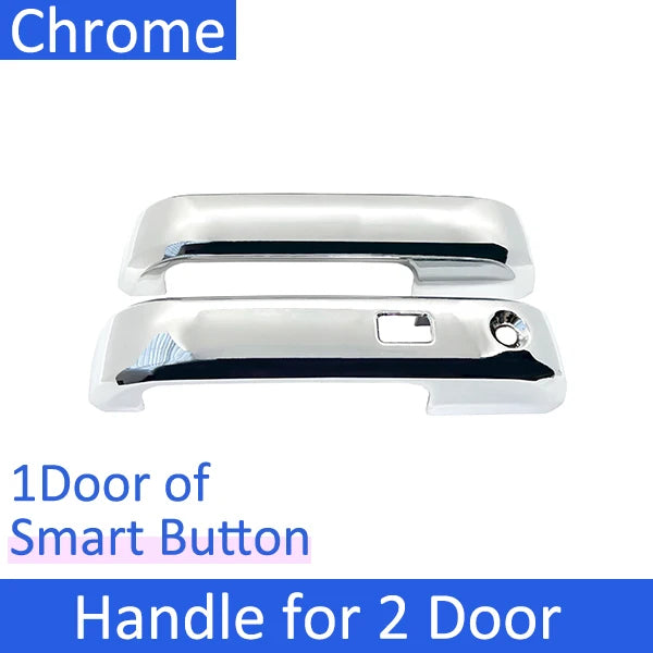 Chrome Smart Door Handle Cover for Ford F-150 (2015–2020) | Exterior Decoration Protective Film