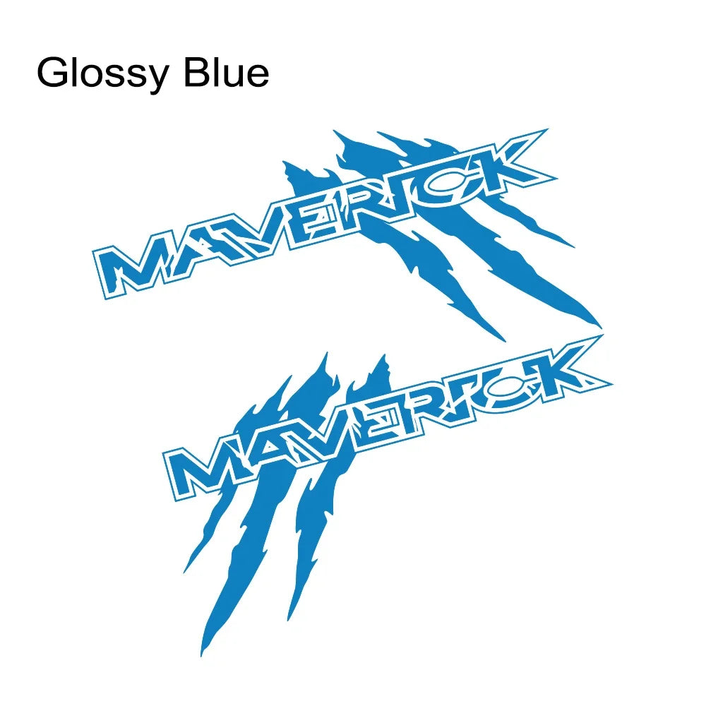 Ford Maverick Claw Style Pickup Bed Side Graphic Kit – Vinyl Decal (2 Pcs) | XLT, XL, V8 | 4 Sizes, 11 Finishes