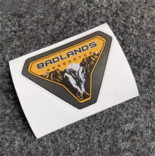 Load image into Gallery viewer, Badlands Sasquatch Fender Vent Decal for Ford Bronco | Forest Mountain Emblem Vinyl Sticker