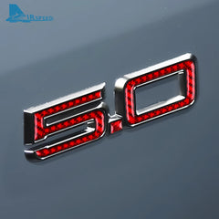 Real Soft Carbon Fiber Rear Panel Trim for Ford Mustang GT (2024-2026) | LHD & RHD