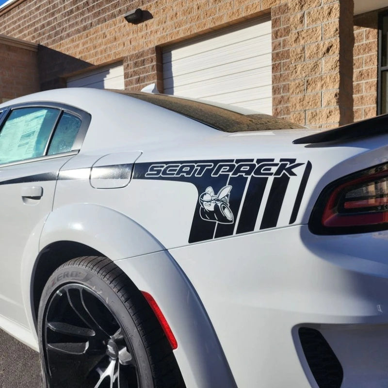 Custom Full Body Vinyl Decal Sticker Kit for Dodge Charger | Sporty Fashion Appearance