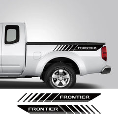 Rear Trunk Side Decal for Nissan Frontier NP300 | 2-Piece Pickup Vinyl Graphic