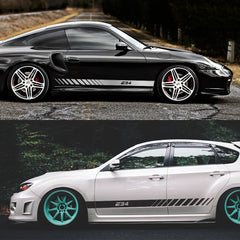 Side Door Body Vinyl Decal for BMW (E28–E93) | Color Change Film Sticker