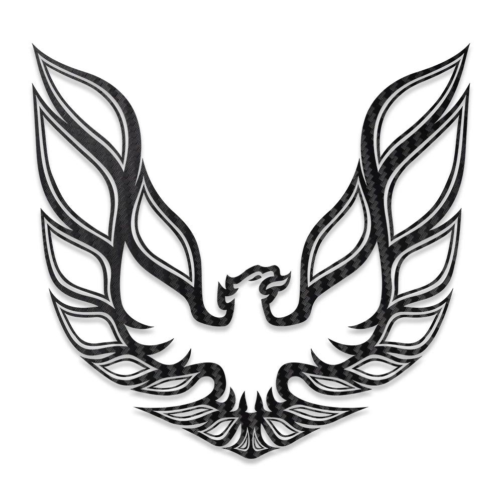 Engine Cover & Door Emblem Decal for Pontiac Firebird / Trans AM | Color Change Vinyl Sticker