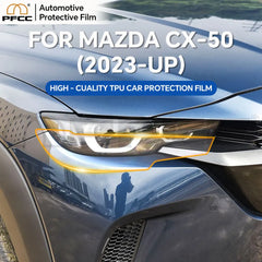 Precut PPF for Mazda CX-50 (2023–2025) | TPU Headlight, Mirror & Pillar Paint Protection Film