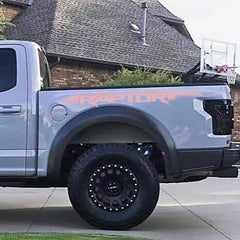Pickup Trunk side Decals Raptor stickers Fit Ford F150 F250 F350 F450 F550 F650 F750 Raptor Car Tuning Decoration(1Pair)