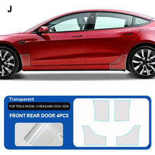 Load image into Gallery viewer, Precut PPF Clear Bra for Tesla Model 3 Highland (2024–2025) | TPU Headlight, Mirror &amp; Door Handle