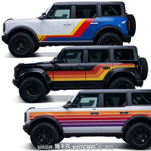 Load image into Gallery viewer, Full-Body Appearance Modification Sport Vinyl Decal Kit for Ford Bronco | Customized PVC Wrap