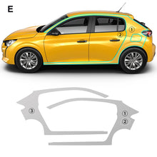 Cargar imagen en el visor de la galería, Precut PPF for Peugeot 208 (2019–2025) | TPU Paint Protection Film Clear Bra