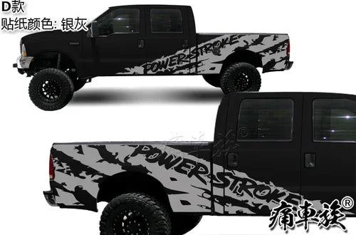 Full-Body Appearance Decoration Vinyl Kit for Ford F-150 Raptor | Custom KK Pickup Wrap