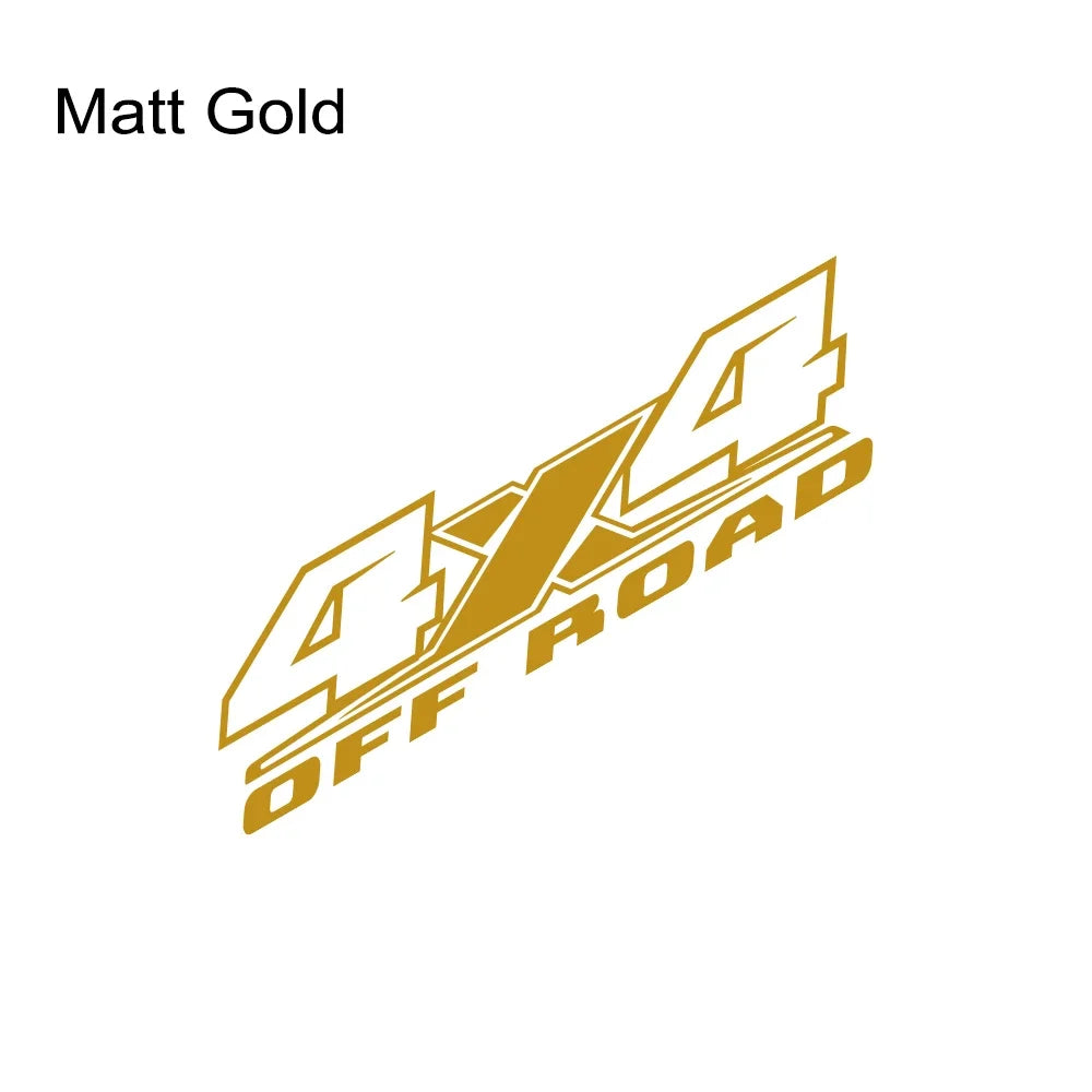 4x4 Off-Road Body Side Decal | Universal Pickup Sticker for Ford F-150, Toyota Hilux, Dodge RAM, Isuzu D-Max & More