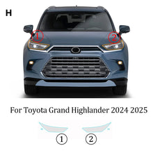 Load image into Gallery viewer, Precut PPF for Toyota Grand Highlander (2024–2025) | TPU Headlight, Mirror, Pillar &amp; Door Handle