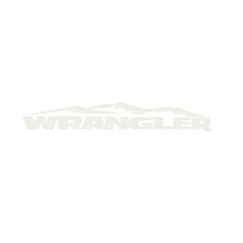 Load image into Gallery viewer, Mountain / WRANGLER Hood Decal Sticker for Jeep Wrangler | Adventure Style Vinyl
