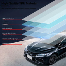 Cargar imagen en el visor de la galería, Precut PPF for Toyota Camry SE / XSE (2021–2024) | TPU Headlight &amp; Mirror Paint Protection