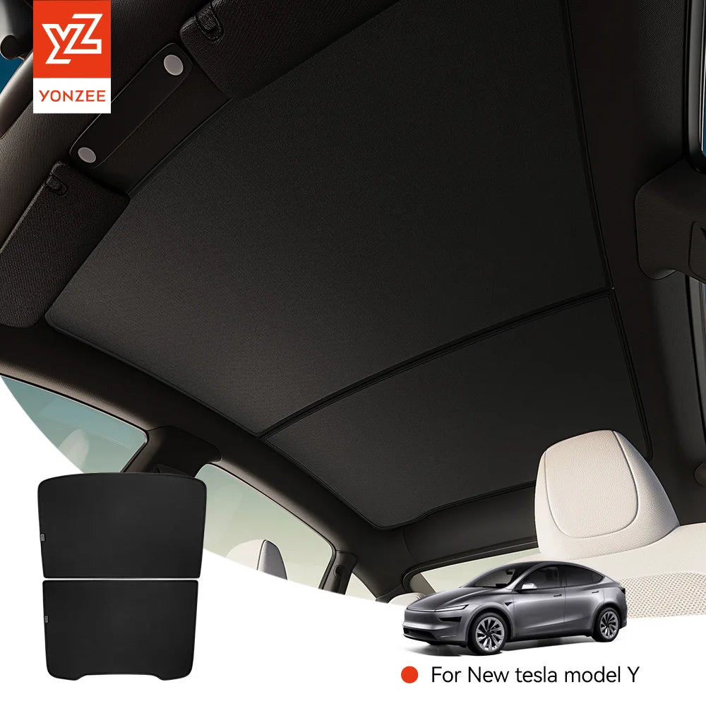 Graphene Black Roof Sun Shade for Tesla Model 3/Y Highland/Juniper