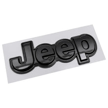 Cargar imagen en el visor de la galería, 15.8cm ABS Side Body / Trunk Emblem Badge Sticker for Jeep Wrangler / Grand Cherokee | JEEP Logo