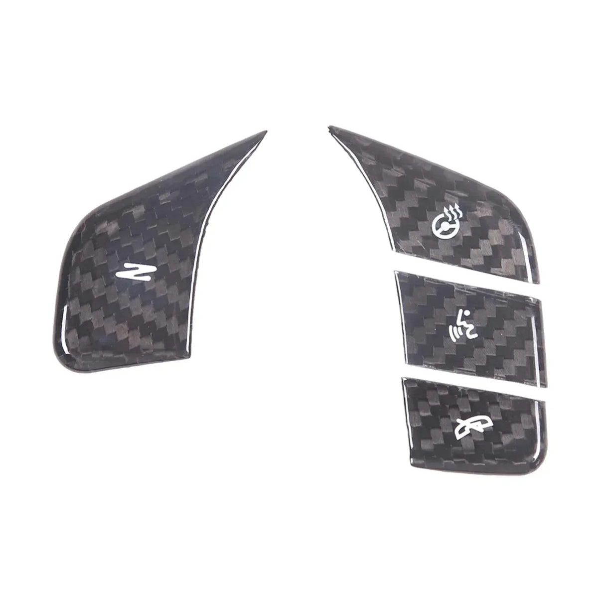 Real Carbon Fiber Steering Wheel Trim for Corvette C8 Stingray / Z51 / Z06 (2020–2024) | ISO9001