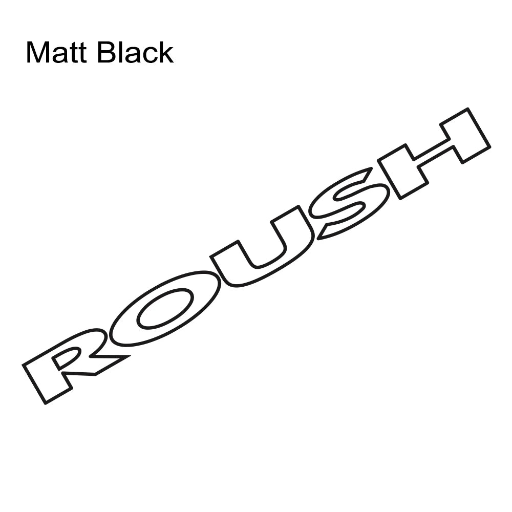 Roush Custom Windshield Sticker for Ford Mustang GT / Shelby / F-150 Raptor SVT | Vinyl