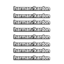 Cargar imagen en el visor de la galería, Harman Kardon 3D Aluminum Sticker Decal for Mercedes-Benz / BMW / Land Rover / Volvo | Speaker Badge