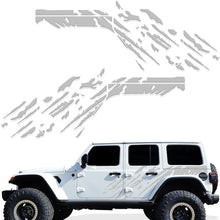 Load image into Gallery viewer, Jeep Wrangler JL 4-Door "Splash" Side Graphics Kit – 3M Vinyl Decal Wrap | 2018–2021 | Both Sides | 5 Colors