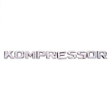 Cargar imagen en el visor de la galería, KOMPRESSOR Side Emblem &amp; Rear Trunk Badge Sticker for Mercedes-Benz SLK / CL | 1-Piece