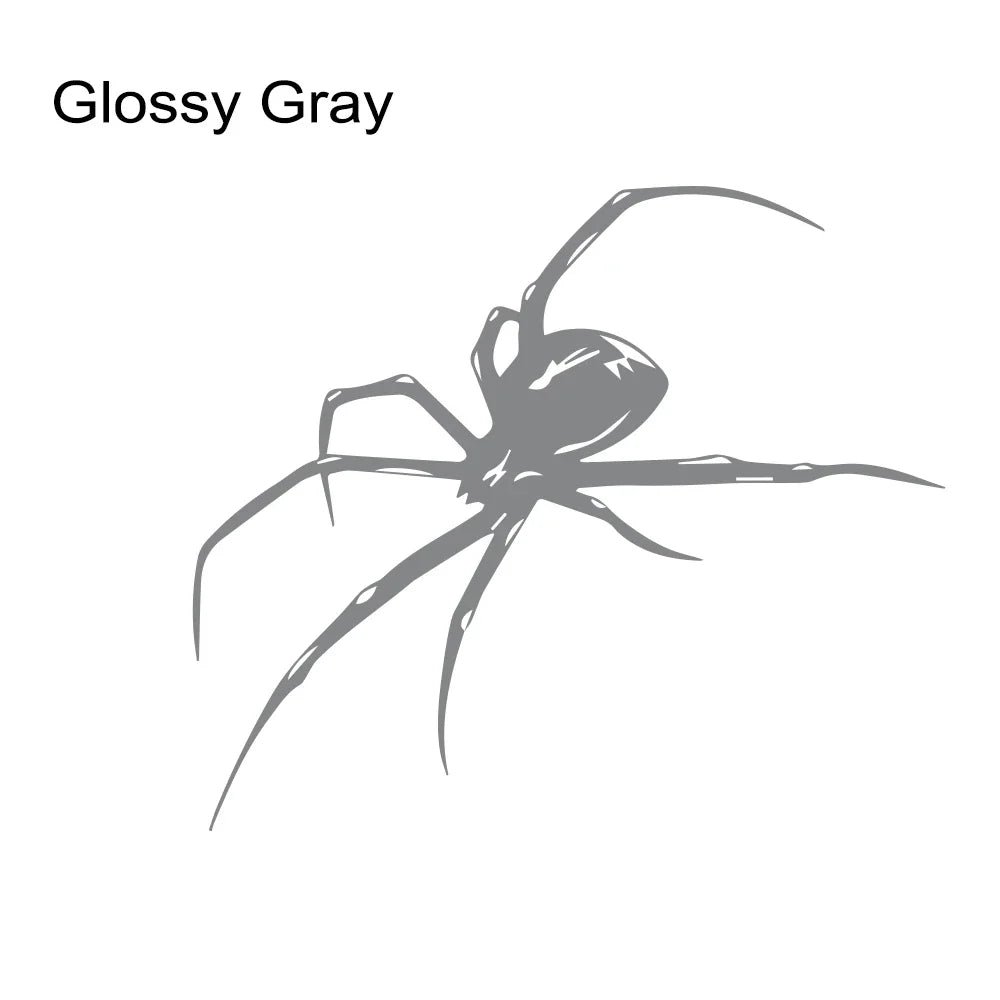 Mysterious Spider Pattern Vinyl Car Sticker | Universal Auto Body Decal
