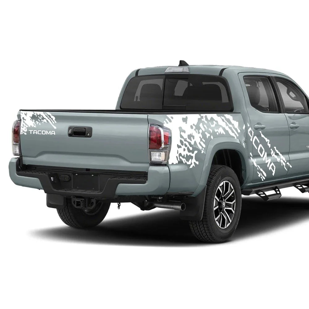 Splash Grunge Side Decal for Toyota Tacoma TRD SR5 | 5-Piece Matte Vinyl Film Kit