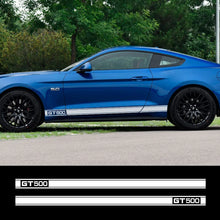 Load image into Gallery viewer, Long Door Side Skirt Stripe Decal for Ford Mustang Shelby GT500 | Sport Vinyl Sticker