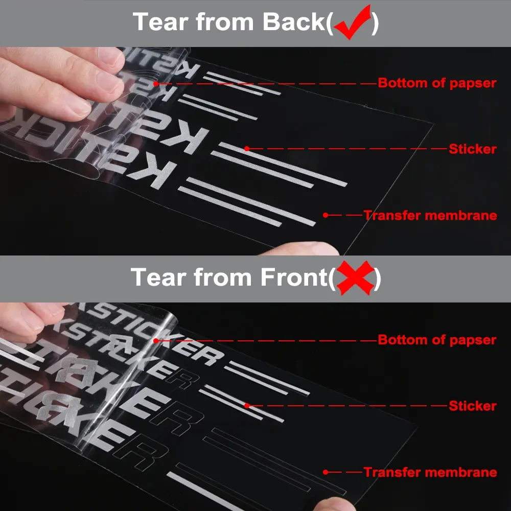 Side Mirror Decoration Sticker for BMW Z4 / M4 / M3 (E85, G29, F82, F83, F80) | 2-Piece Vinyl