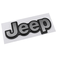 Cargar imagen en el visor de la galería, 15.8cm ABS Side Body / Trunk Emblem Badge Sticker for Jeep Wrangler / Grand Cherokee | JEEP Logo