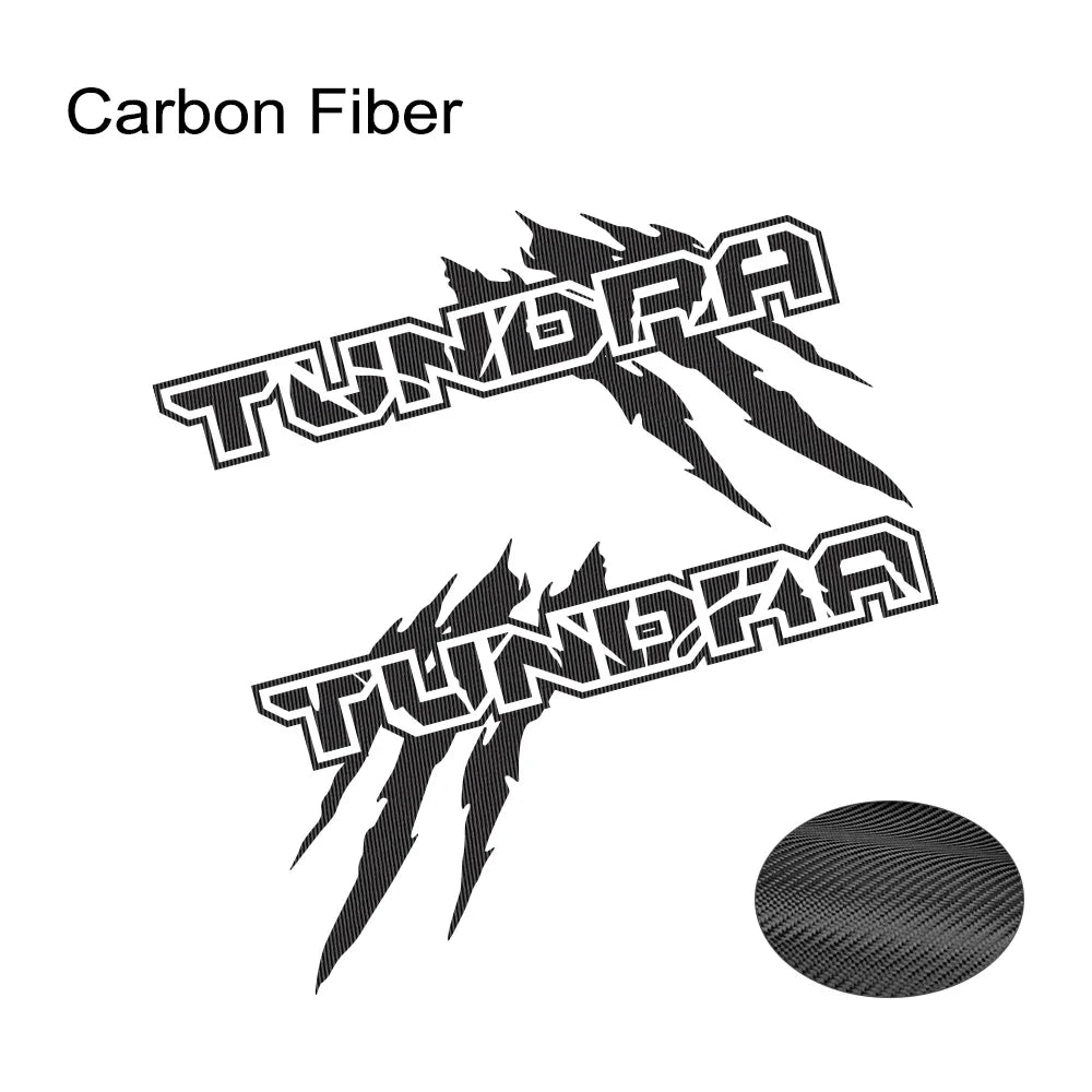 Claw Style Truck Bed Side Decal for Toyota Tundra TRD | Body Graphic Vinyl Sticker 2-Pack