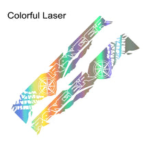 Load image into Gallery viewer, Tire Print &amp; Compass Adventure Tail Decal for Ford Ranger Raptor Pickup | Off-Road Vinyl Graphics