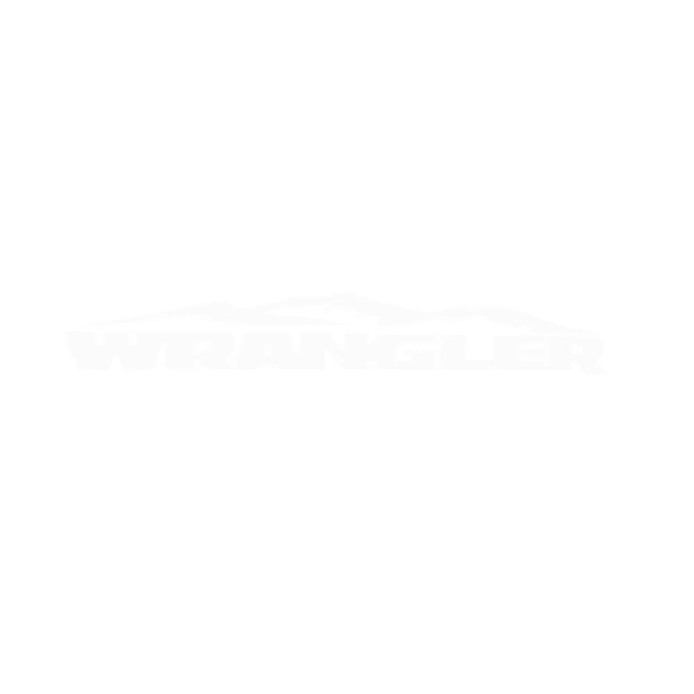 Compatible Mountain WRANGLER Hood Decals And Stickers For Jeep Wrangler,Car Styling Vinyl Cut Film Stickers Words Decoration