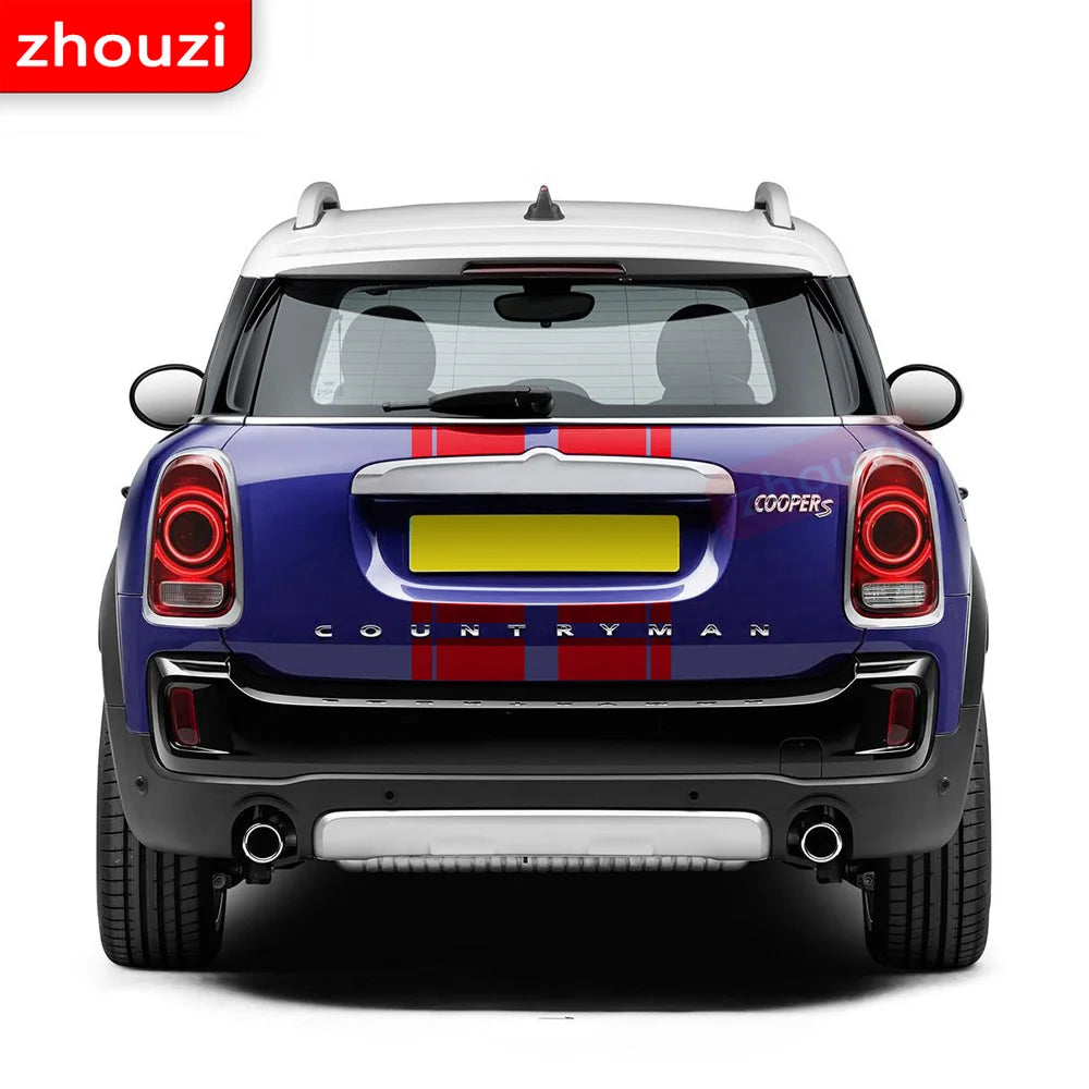 Hood Decal Bonnet Side Stripes Body Kit Sticker for Mini Cooper