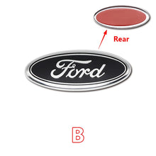 Cargar imagen en el visor de la galería, 5.8cm Aluminum Steering Wheel Emblem Decal for Ford Focus / F-150 / Mondeo | Metal Badge