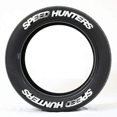 3D PVC Waterproof Tire & Rim Letter Decal | Automobile Motorcycle