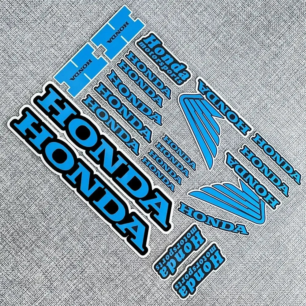 New Motorcycle Side Strip Sticker - Reflective Vinyl Decals for Honda Motorcycle & Car Styling