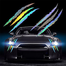 Load image into Gallery viewer, Ghost Claw Hood Vinyl Sticker | Creative Reflective Modification Decal for Cars