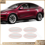 Precut PPF for Tesla Model Y Juniper (2025–2026) | TPU Headlight, Door Handle, Mirror & Tail Light