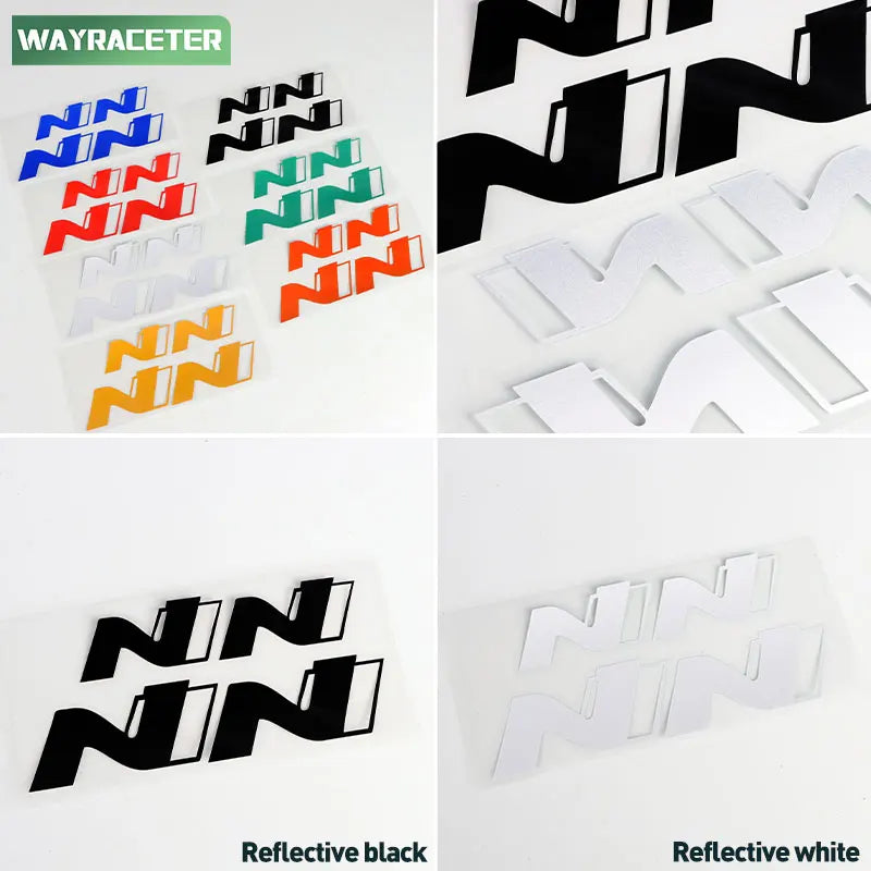 Reflective High-Temperature Brake Caliper Decals for Hyundai – Waterproof Vinyl Stickers