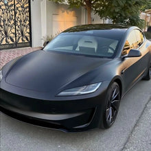 Load image into Gallery viewer, Precut Color Change PPF for Tesla Model 3 Highland (2024–2025) | Black &amp; Glacier Blue PET Film