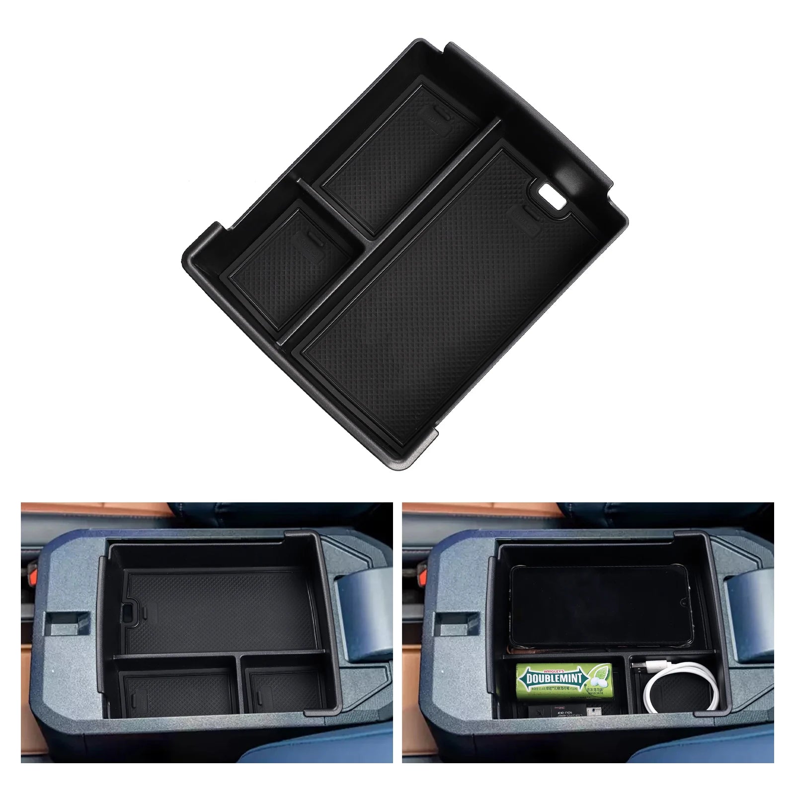 Armrest Storage Box & Center Console Organizer Tray for Ford Maverick (2022+) | smabee ABS