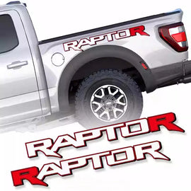 Vinyl Tape Patch Decal for Ford F-150 Raptor / Ranger Truck | 2-Piece Cargo Sticker