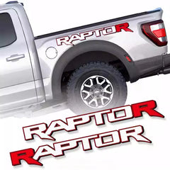 Vinyl Tape Patch Decal for Ford F-150 Raptor / Ranger Truck | 2-Piece Cargo Sticker