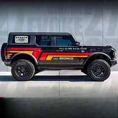 Sporty Fashionable Body Decoration Vinyl Decal Kit for Ford Bronco | Full-Body PVC Wrap