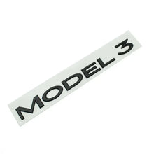 Cargar imagen en el visor de la galería, Original 3D ABS Letter Logo Emblem for Tesla Model 3 / Model Y | Rear Tailgate Trunk Badge