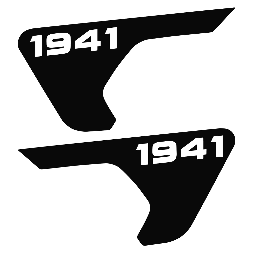 1941 Fender Vent Vinyl Sticker for Jeep Wrangler JL / Gladiator JT (2018+) | Heritage Decal