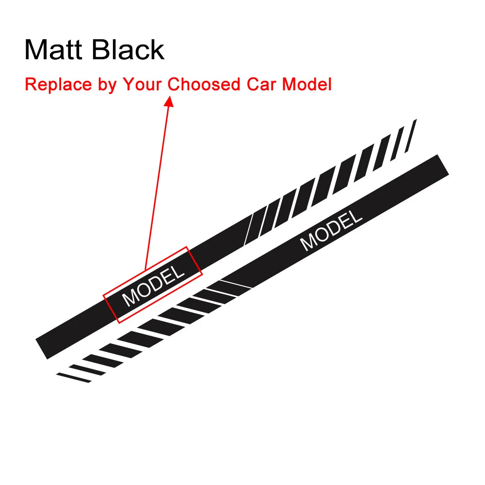 Side Door Body Vinyl Decal for BMW (E28–E93) | Color Change Film Sticker