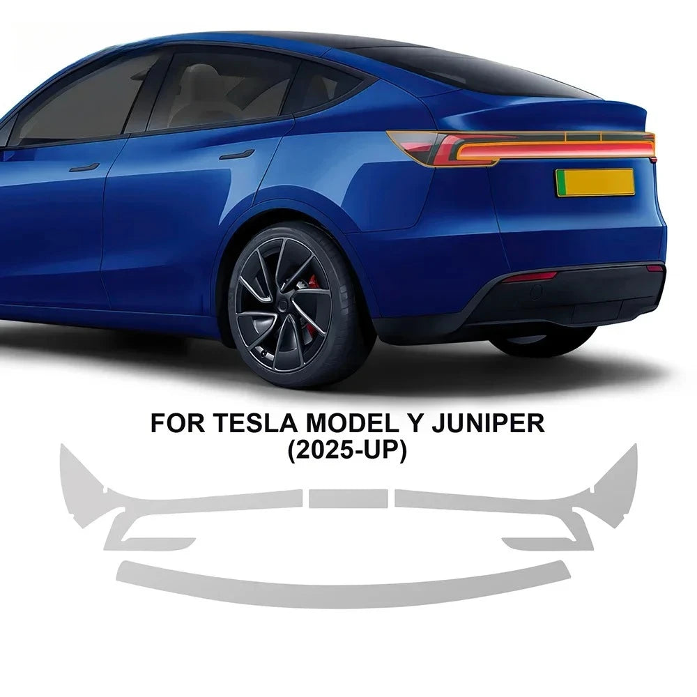 Precut PPF for Tesla Model Y Juniper (2025–2026) | TPU Headlight, Door Handle, Mirror & Tail Light